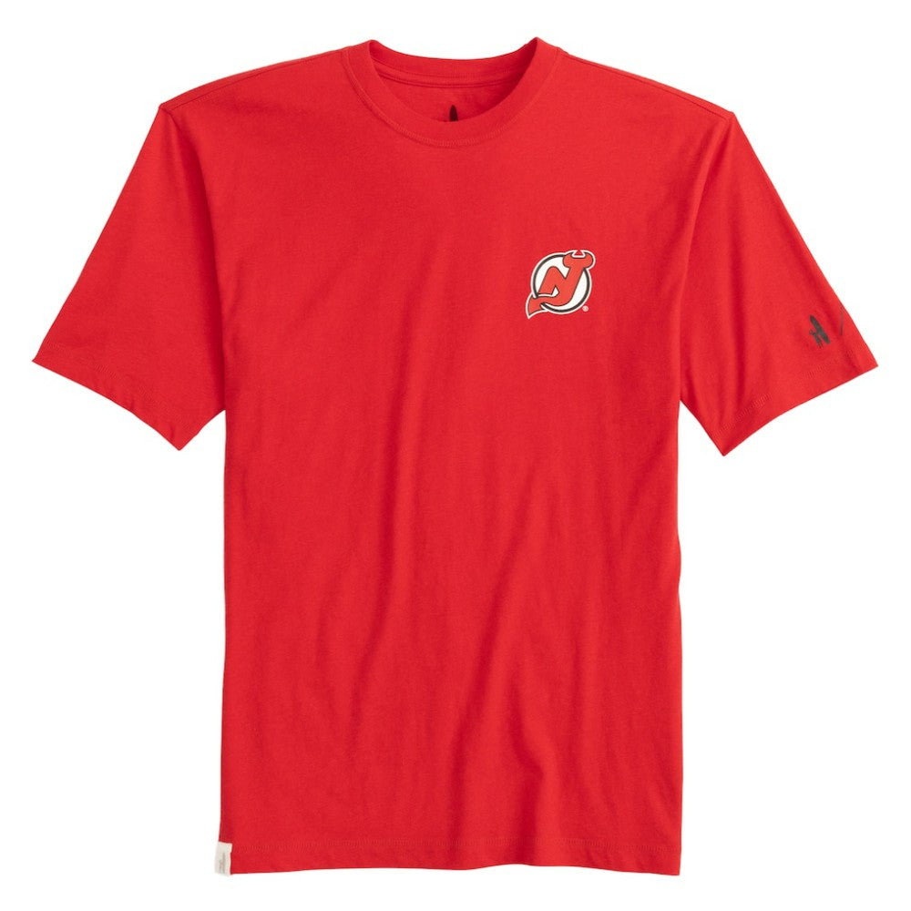 New Jersey Devils johnnie-O Heathered Spencer T-Shirt - Red - NHL 202116634