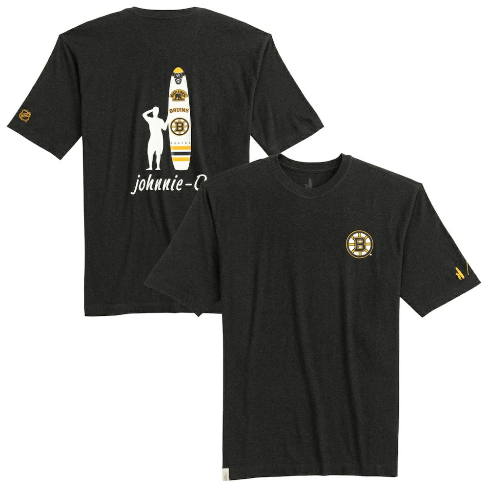 Boston Bruins johnnie-O Heathered Spencer T-Shirt - Charcoal - NHL 202116635