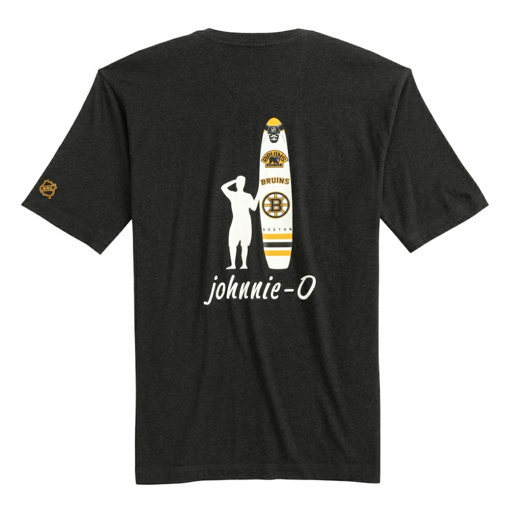 Boston Bruins johnnie-O Heathered Spencer T-Shirt - Charcoal - NHL 202116635