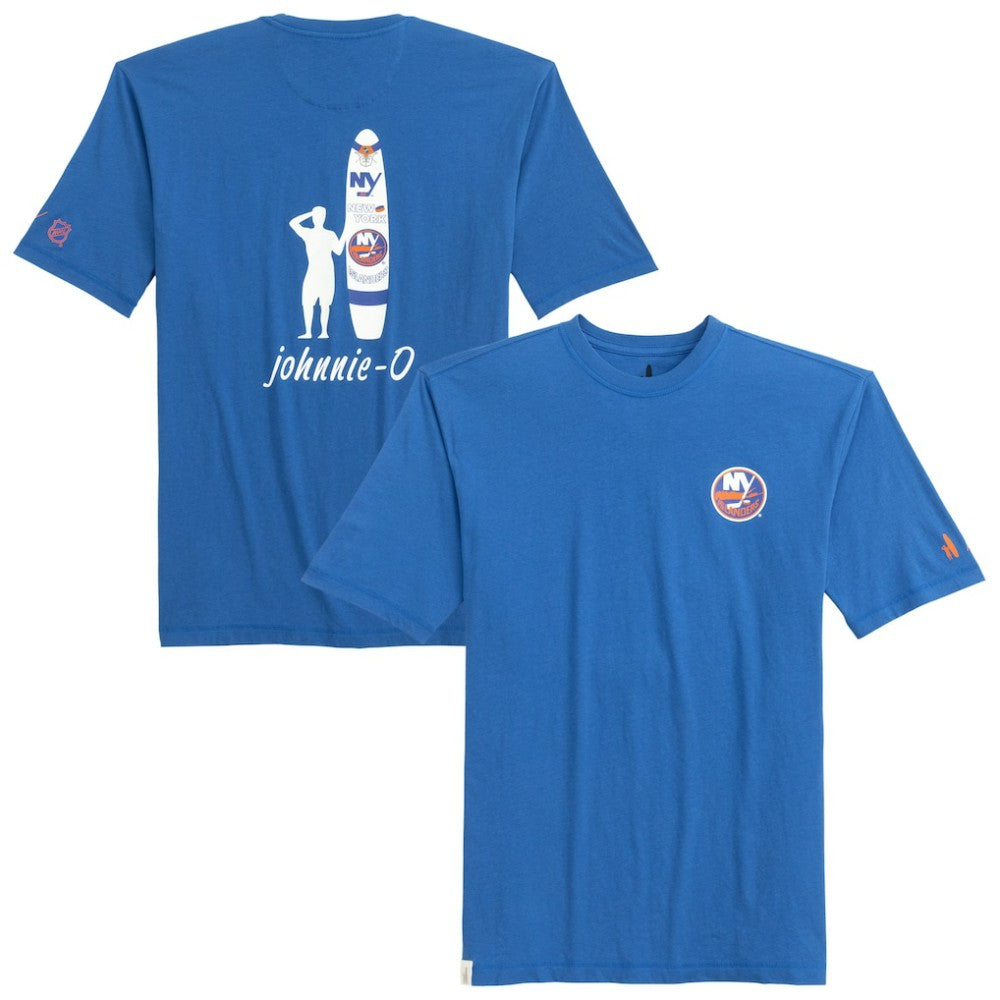 New York Islanders johnnie-O Heathered Spencer T-Shirt - Royal - NHL 202116636