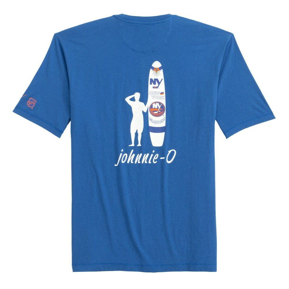 New York Islanders johnnie-O Heathered Spencer T-Shirt - Royal - NHL 202116636