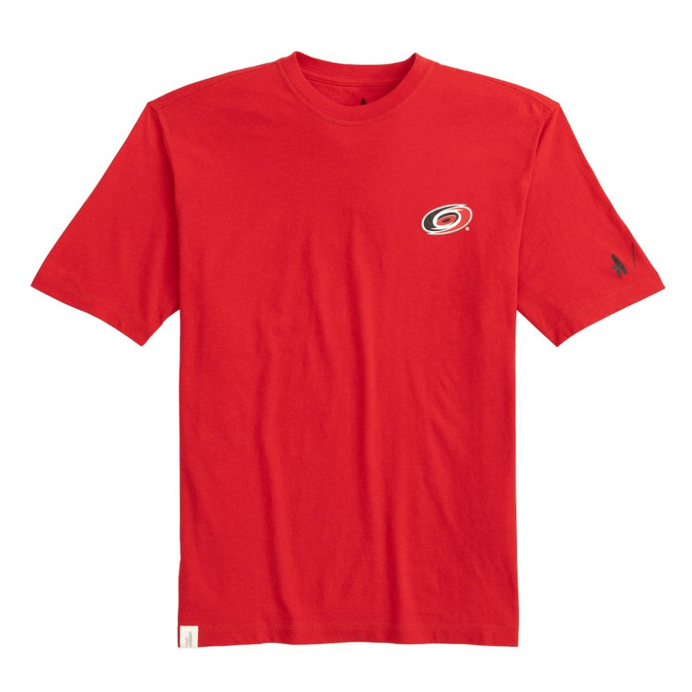 Carolina Hurricanes johnnie-O Heathered Spencer T-Shirt - Red - NHL 202116637