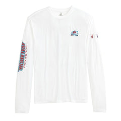 Colorado Avalanche johnnie-O Adam Long Sleeve T-Shirt - White - NHL 202116640