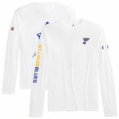 St. Louis Blues johnnie-O Adam Long Sleeve T-Shirt - White - NHL 202116642