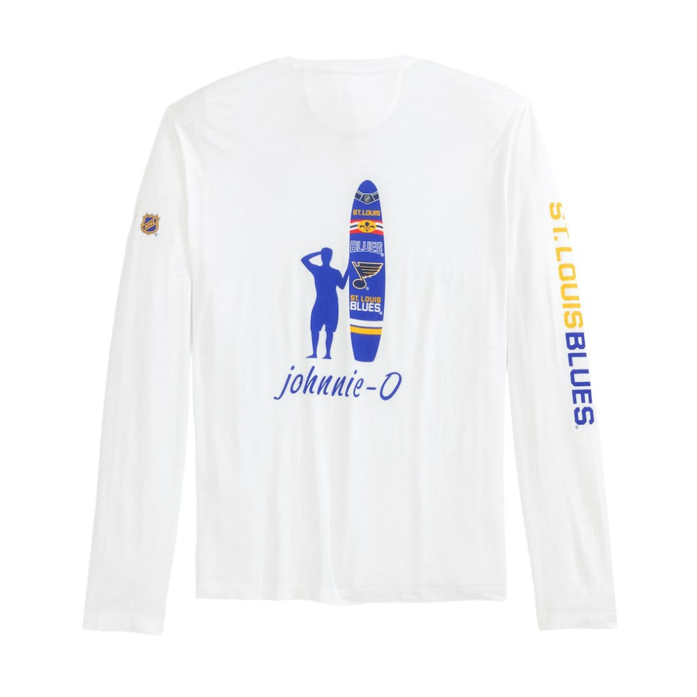 St. Louis Blues johnnie-O Adam Long Sleeve T-Shirt - White - NHL 202116642