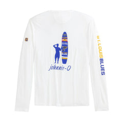 St. Louis Blues johnnie-O Adam Long Sleeve T-Shirt - White - NHL 202116642
