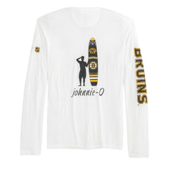 Boston Bruins johnnie-O Adam Long Sleeve T-Shirt - White - NHL 202116643