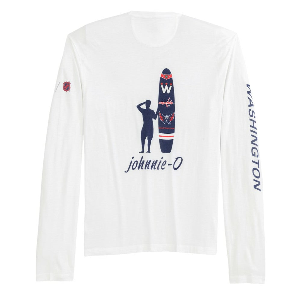 Washington Capitals johnnie-O Adam Long Sleeve T-Shirt - White - NHL 202116644