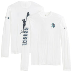 Seattle Kraken johnnie-O Adam Long Sleeve T-Shirt - White - NHL 202116647