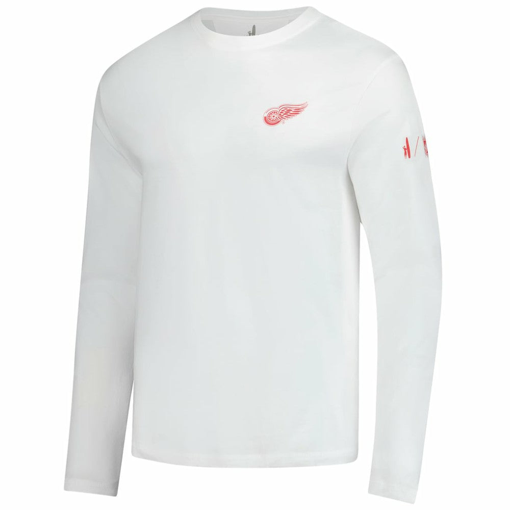 Detroit Red Wings johnnie-O Adam Long Sleeve T-Shirt - White - NHL 202116651