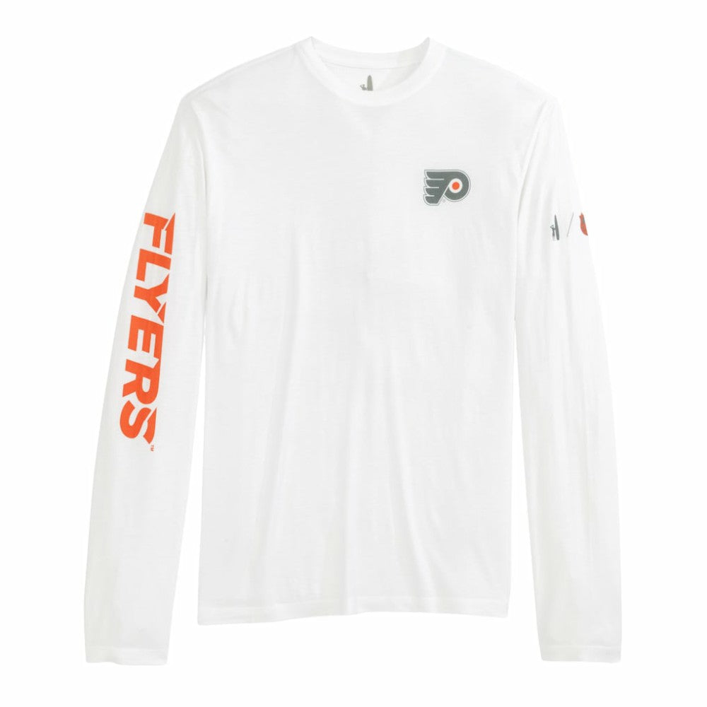 Philadelphia Flyers johnnie-O Adam Long Sleeve T-Shirt - White - NHL 202116652