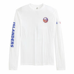 New York Islanders johnnie-O Adam Long Sleeve T-Shirt - White - NHL 202116654