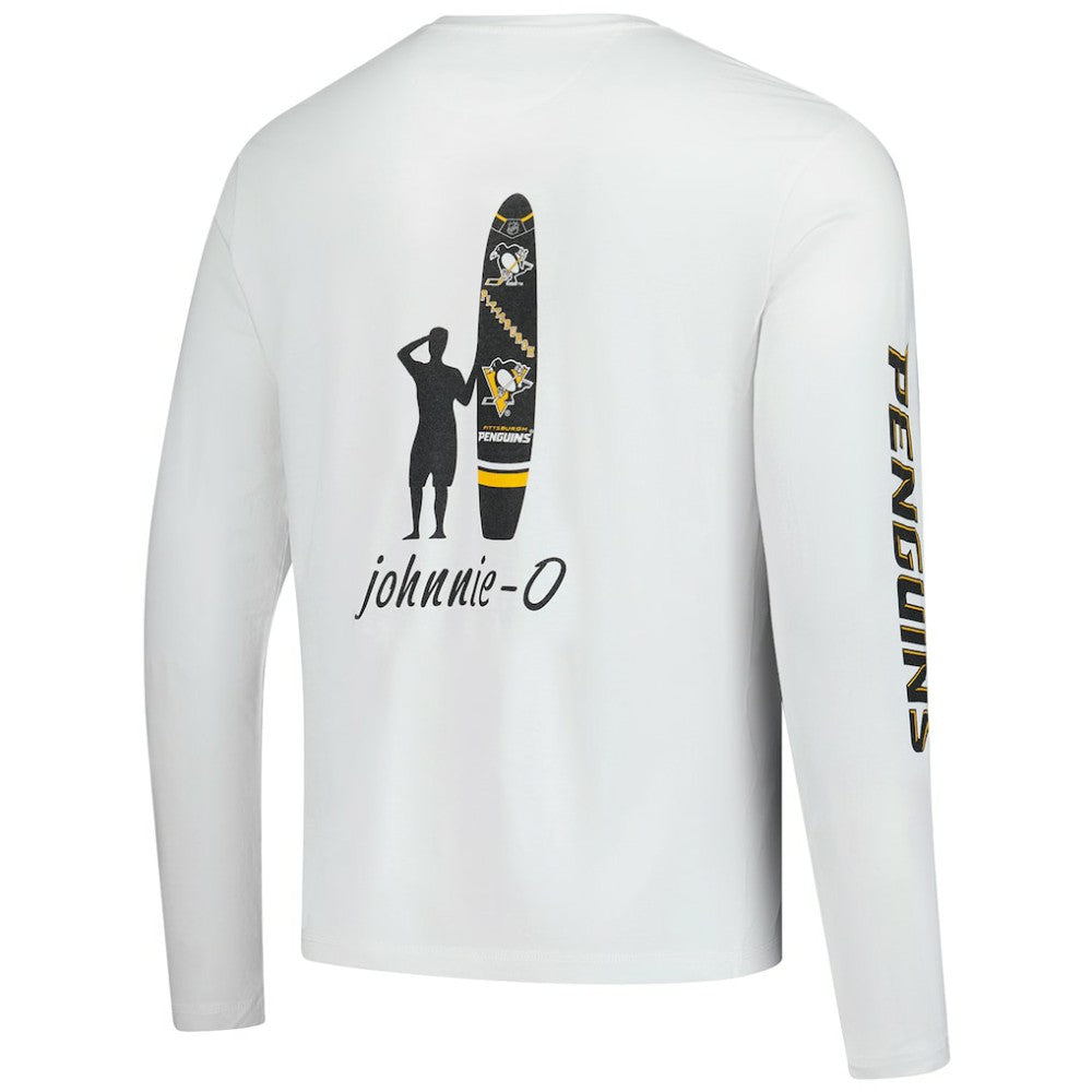Pittsburgh Penguins johnnie-O Adam Long Sleeve T-Shirt - White - NHL 202116655