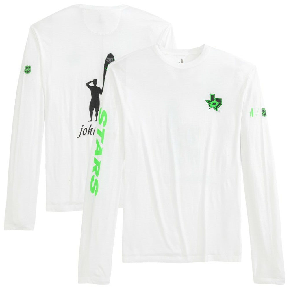 Dallas Stars johnnie-O Adam Long Sleeve T-Shirt - White - NHL 202116656