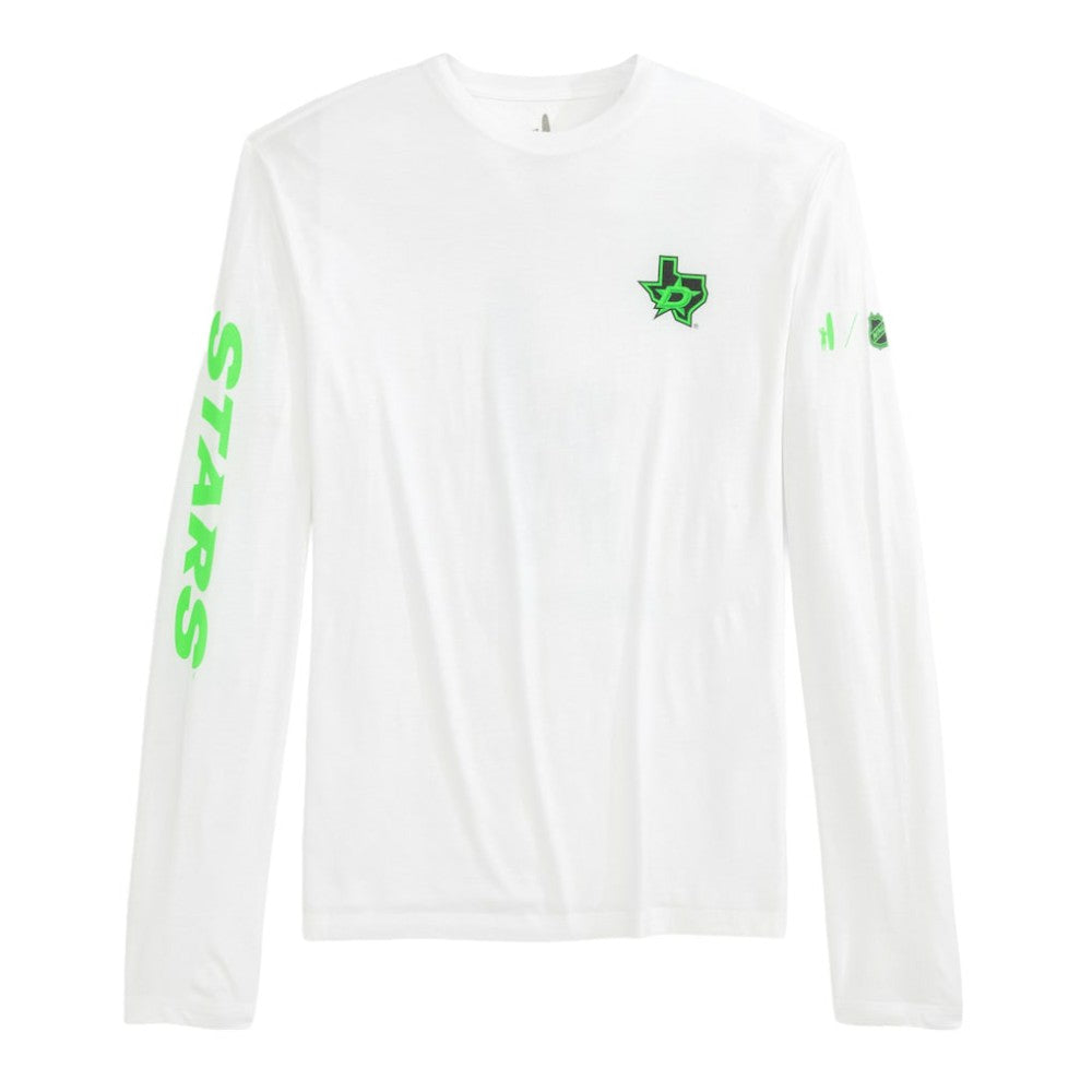 Dallas Stars johnnie-O Adam Long Sleeve T-Shirt - White - NHL 202116656