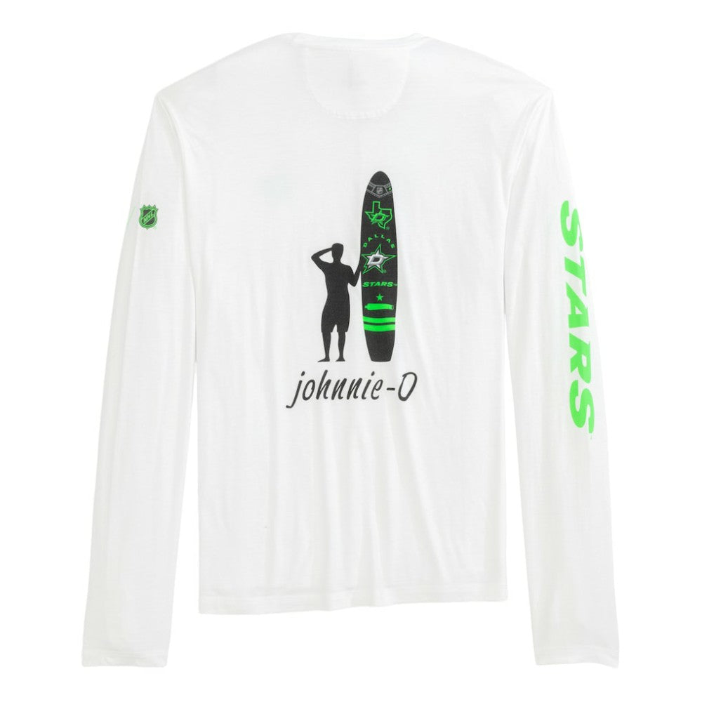 Dallas Stars johnnie-O Adam Long Sleeve T-Shirt - White - NHL 202116656