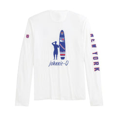 New York Rangers johnnie-O Adam Long Sleeve T-Shirt - White - NHL 202116659