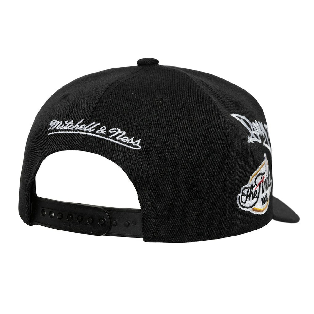 Boston Celtics 2008 NBA Finals Born To Win Pro Crown Adjustable Hat Black | Mitchell & Ness