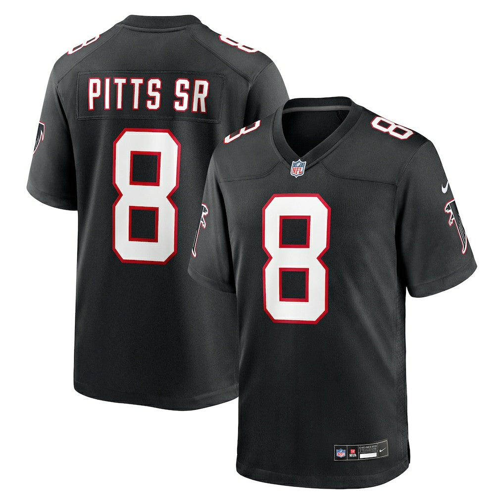 Nike Kyle Pitts Sr. Atlanta Falcons Alternate Game Jersey Black