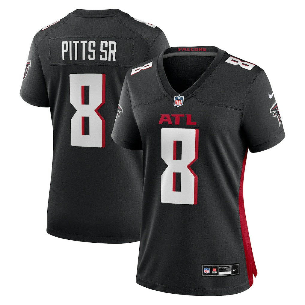 Nike Kyle Pitts Sr. Atlanta Falcons Women's Game Jersey Black