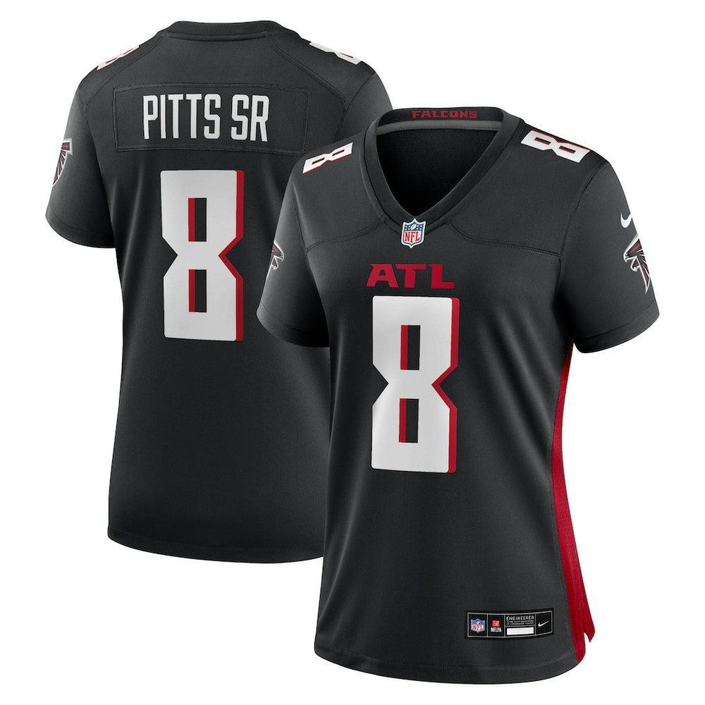 Nike Kyle Pitts Sr. Atlanta Falcons Women's Game Jersey Black