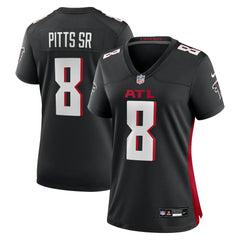 Nike Kyle Pitts Sr. Atlanta Falcons Women's Game Jersey Black