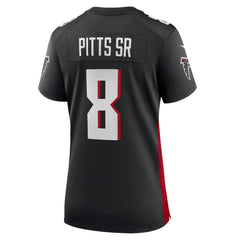 Nike Kyle Pitts Sr. Atlanta Falcons Women's Game Jersey Black