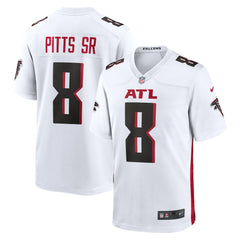 Nike Kyle Pitts Sr. Atlanta Falcons White Game Jersey White