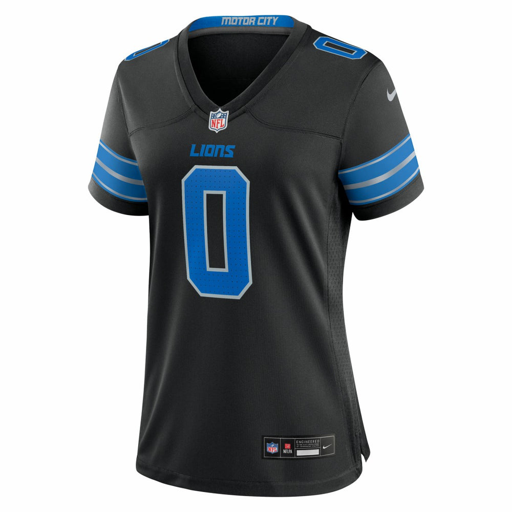 Nike Jahmyr Gibbs Detroit Lions Women's 2nd Alternate Game Player Jersey Black