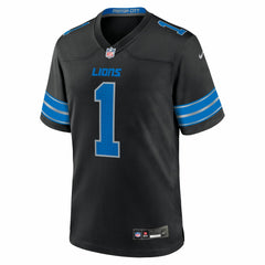 Nike Jameson Williams Detroit Lions Alternate Game Player Jersey Black