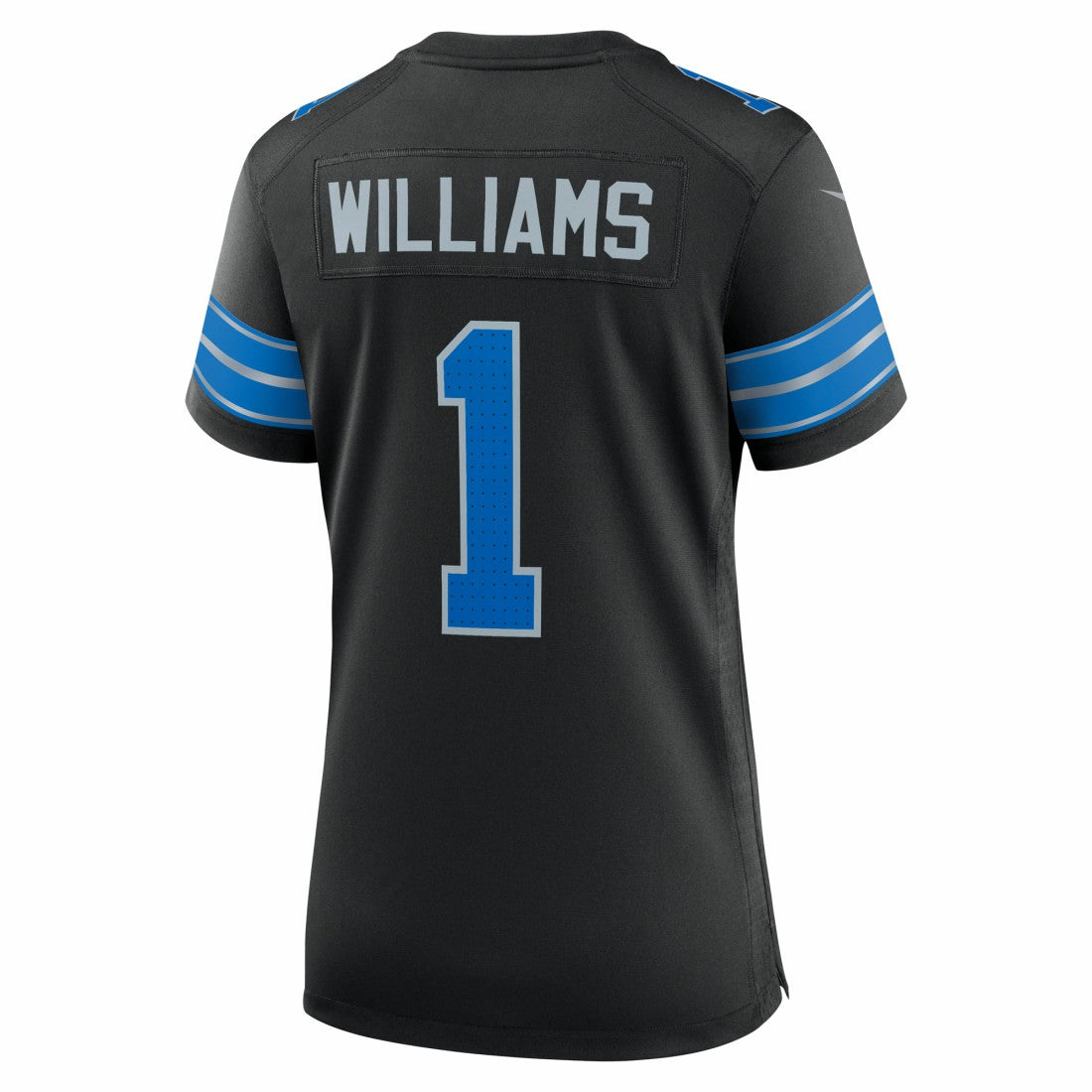 Nike Jameson Williams Detroit Lions Women's 2nd Alternate Game Player Jersey Black