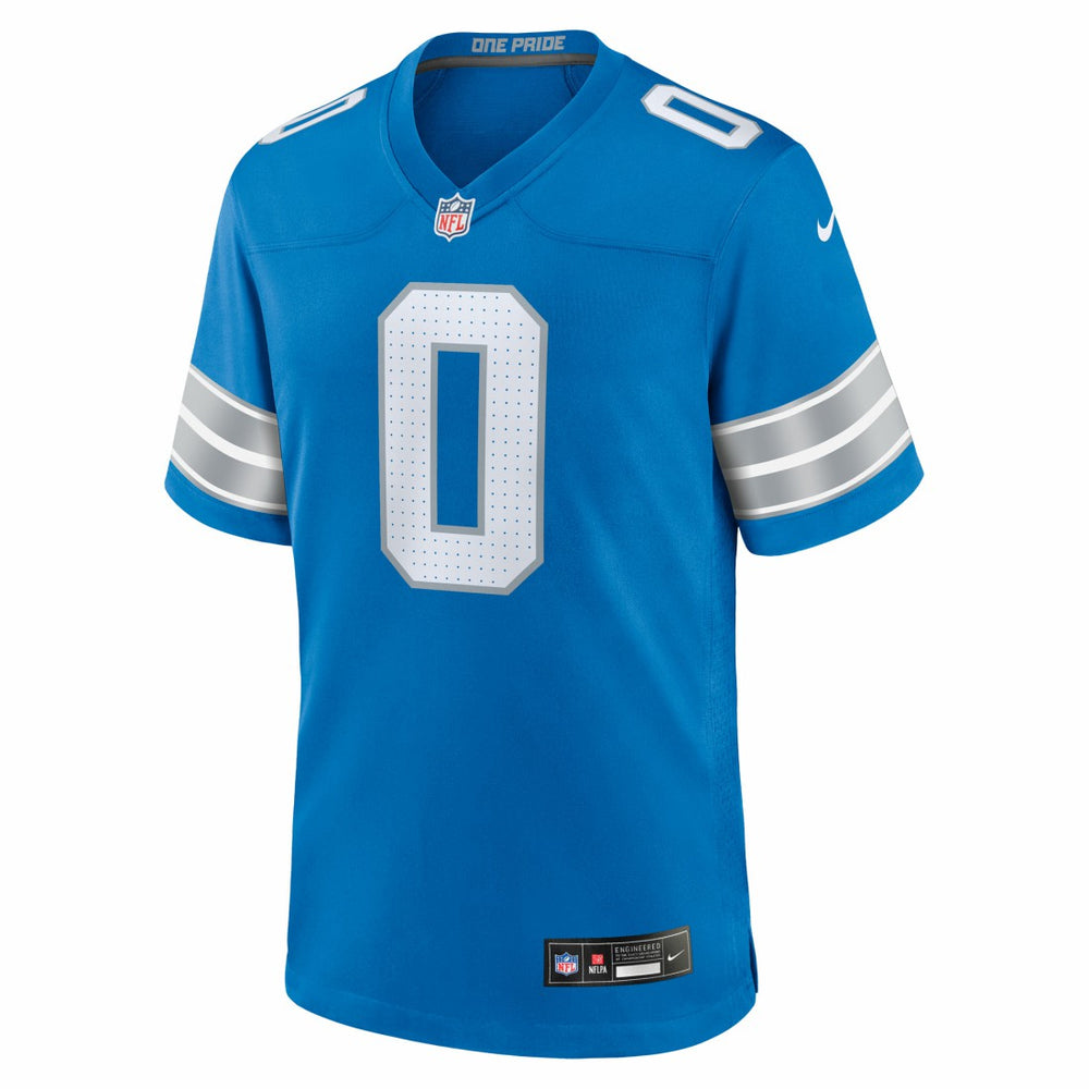 Nike Jahmyr Gibbs Detroit Lions Game Player Jersey Blue