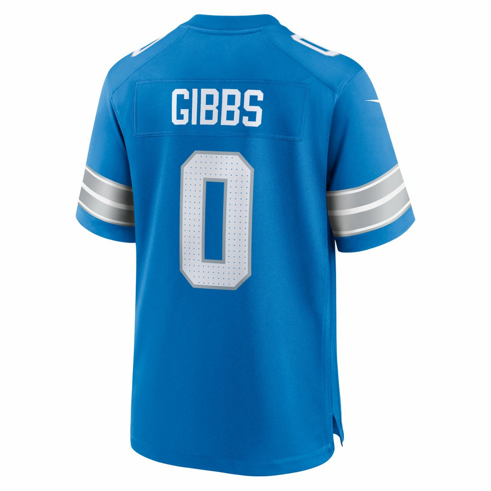 Nike Jahmyr Gibbs Detroit Lions Game Player Jersey Blue