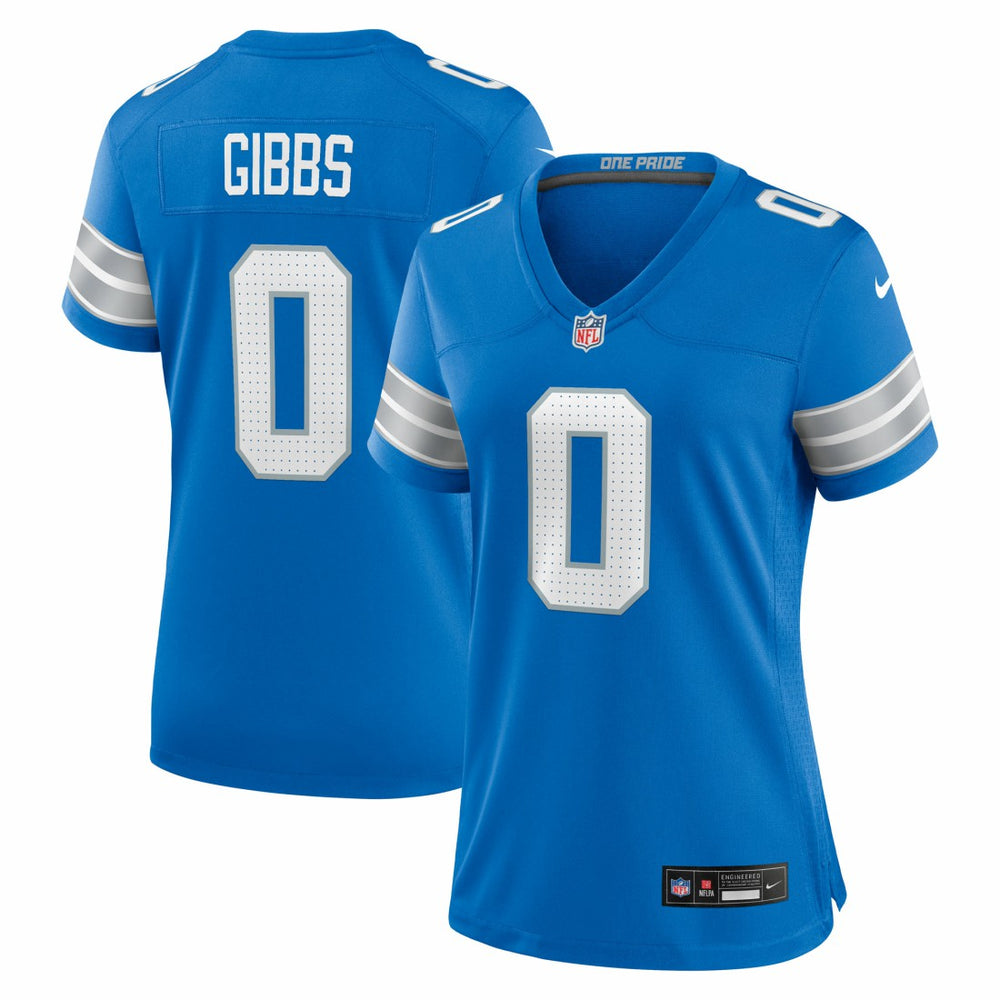 Nike Jahmyr Gibbs Detroit Lions Women's Game Player Jersey Blue