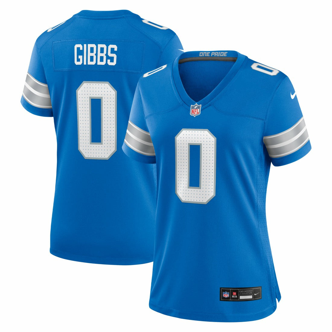 Nike Jahmyr Gibbs Detroit Lions Women's Game Player Jersey Blue