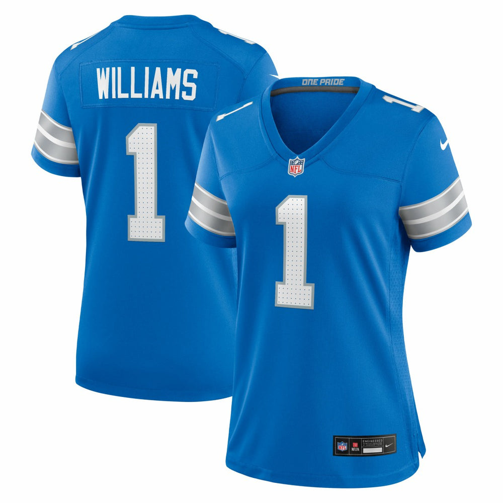Nike Jameson Williams Detroit Lions Women's Game Player Jersey Blue