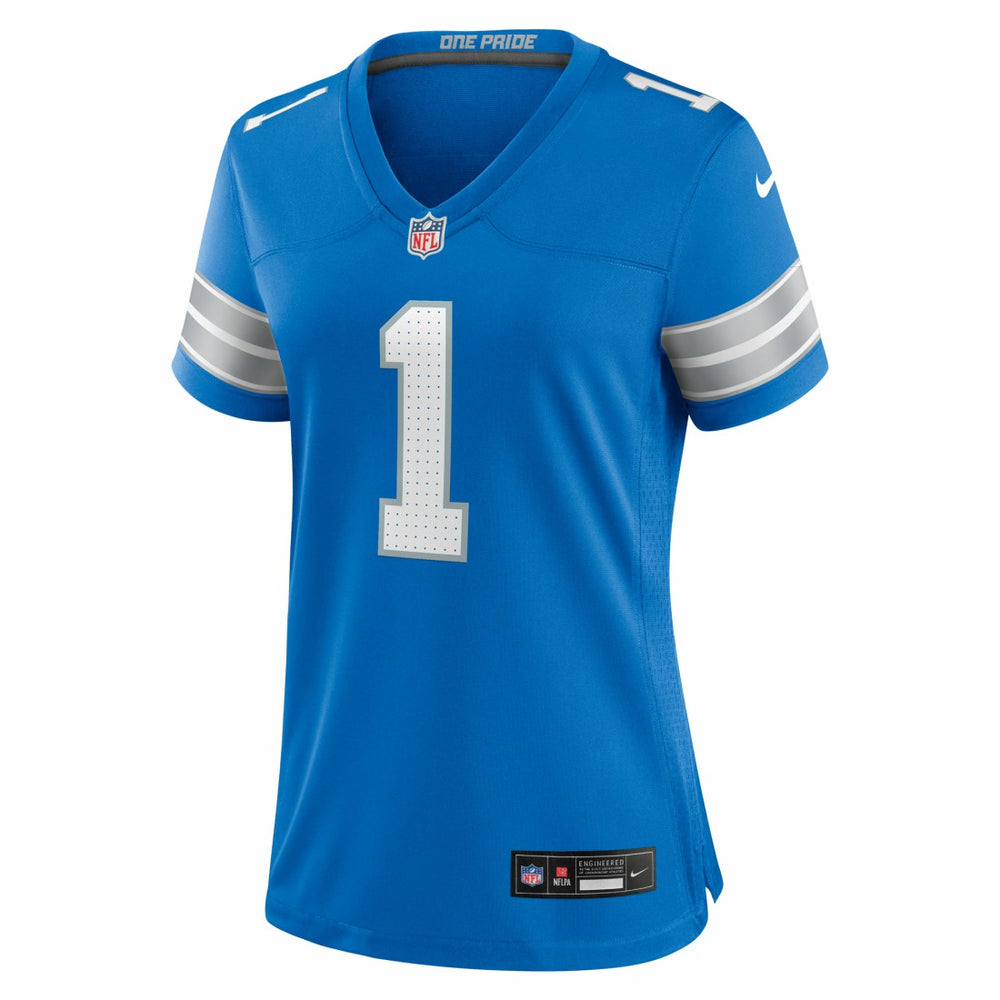 Nike Jameson Williams Detroit Lions Women's Game Player Jersey Blue