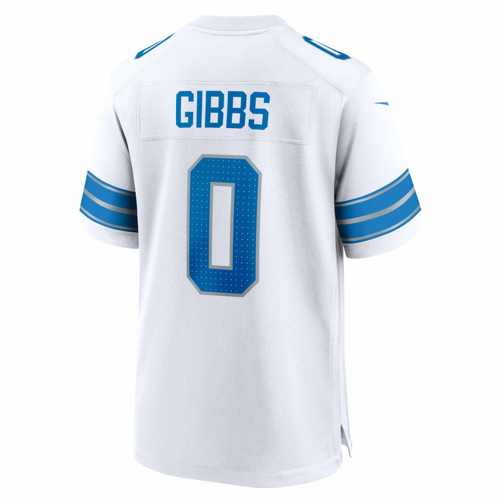 Nike Jahmyr Gibbs Detroit Lions Game Player Jersey White