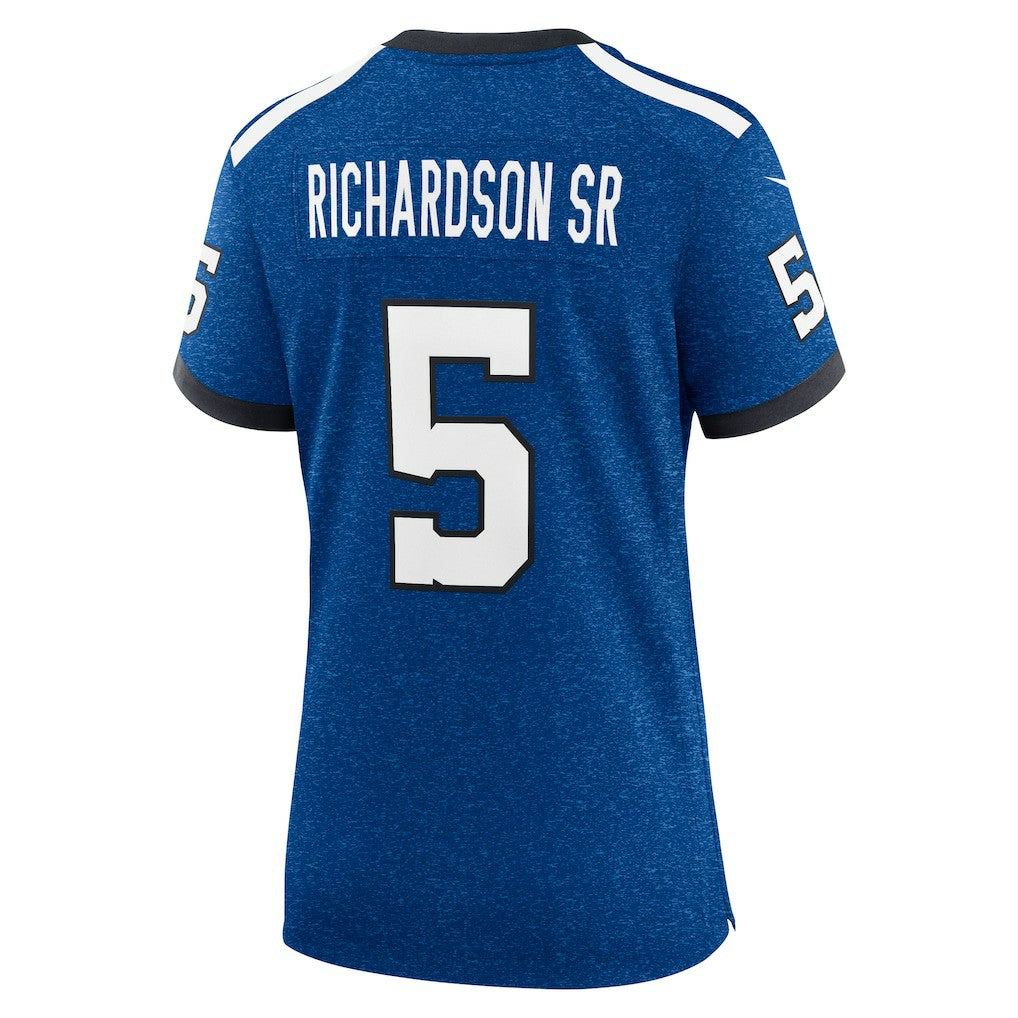 Nike Anthony Richardson Sr. Indianapolis Colts Women's Alternate Indiana Nights Game Jersey Royal