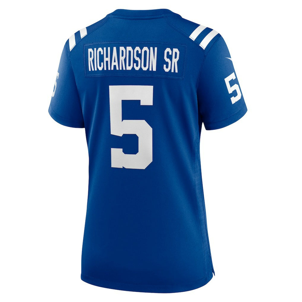 Nike Anthony Richardson Sr. Indianapolis Colts Women's Team Game Jersey Royal