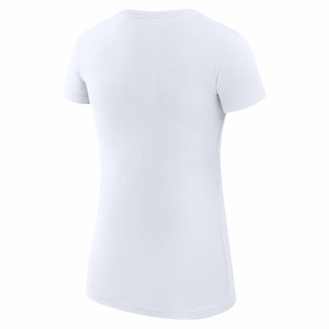 Denver Broncos G-III 4Her by Carl Banks Women's Super-Slim Fit Lightweight Subtle Football T-Shirt White