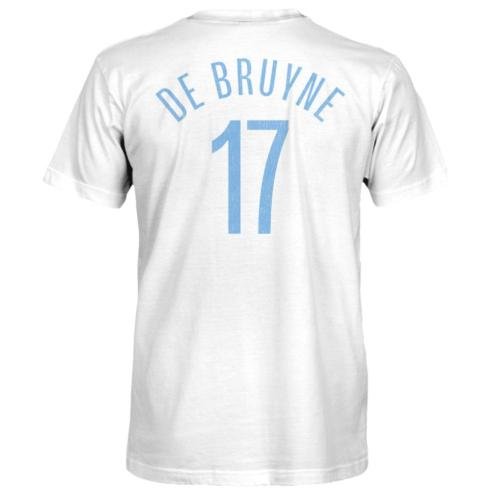 Kevin De Bruyne Manchester City 1863FC Player T-Shirt White