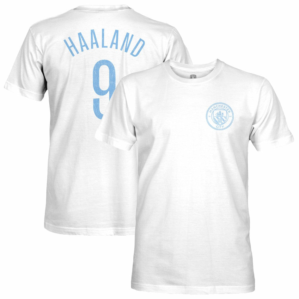 Erling Haaland Manchester City 1863FC Player T-Shirt White