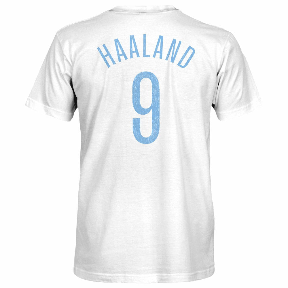 Erling Haaland Manchester City 1863FC Player T-Shirt White
