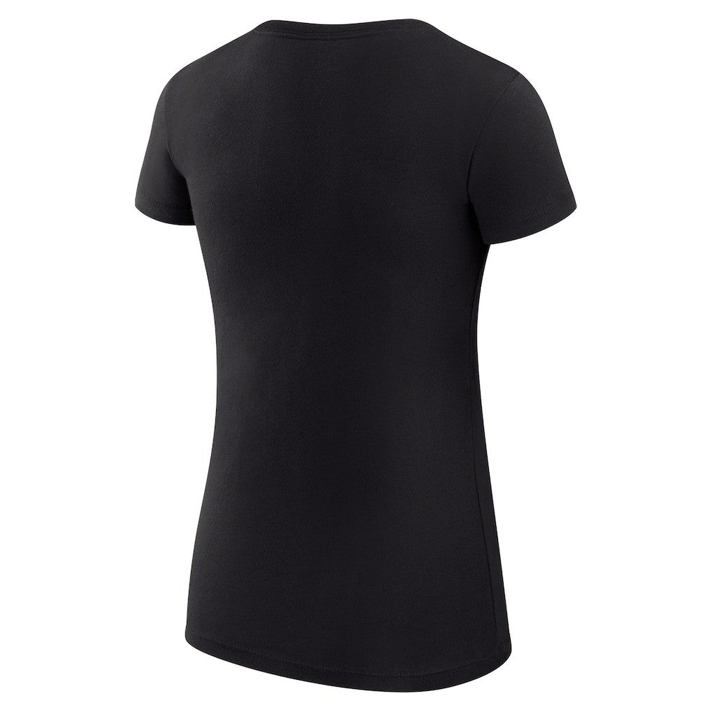 Cincinnati Bengals G-III 4Her by Carl Banks Women's Super-Slim Fit Lightweight Collage Team T-Shirt Black