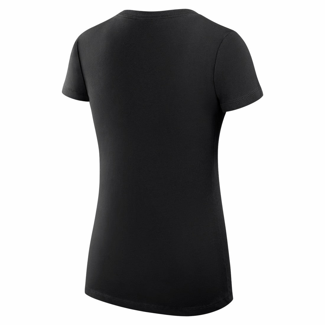 Detroit Lions G-III 4Her by Carl Banks Women's Super-Slim Fit Lightweight Collage Team V-Neck T-Shirt Black