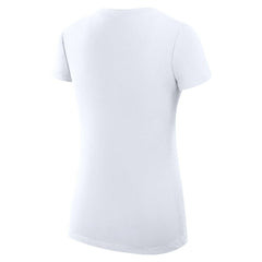 Indianapolis Colts G-III 4Her by Carl Banks Women's Super-Slim Fit Lightweight Collage Team V-Neck T-Shirt White