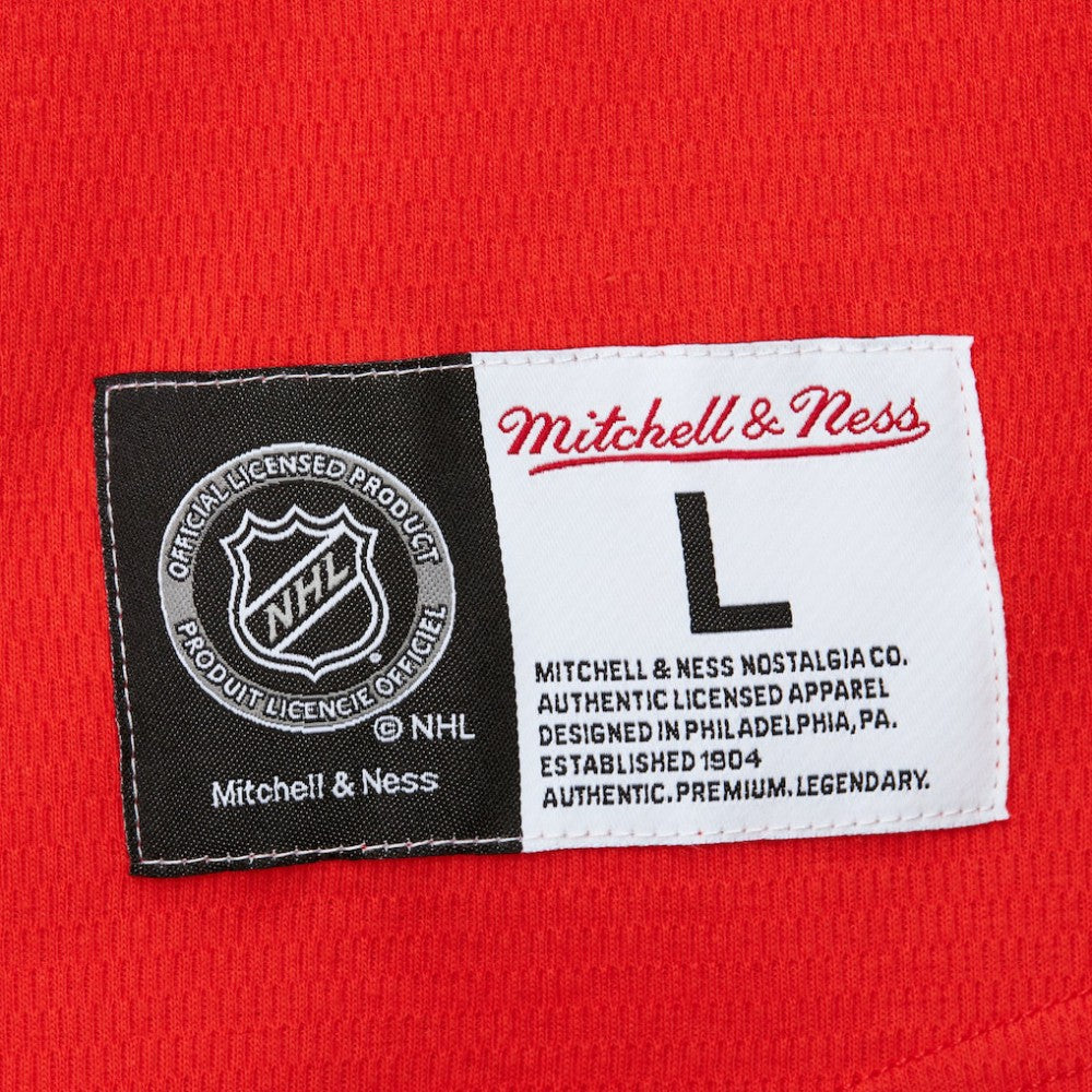 Philadelphia Flyers Mitchell & Ness Thermal Henley Long Sleeve T-Shirt - Orange - NHL 202122430