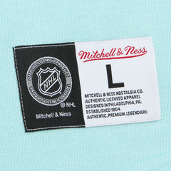 Seattle Kraken Mitchell & Ness Thermal Henley Long Sleeve T-Shirt - Light Blue - NHL 202122431