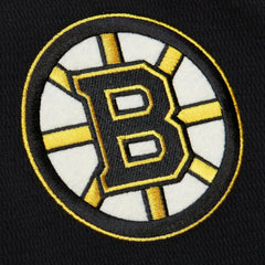 Boston Bruins Mitchell & Ness Thermal Henley Long Sleeve T-Shirt - Black - NHL 202122434